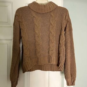 olive+oak brown turtle neck!